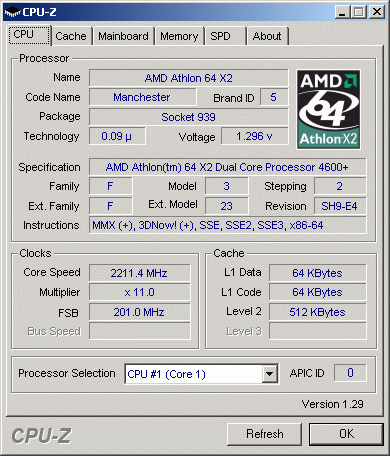 Athlon 64 X2 4200 i 4600+