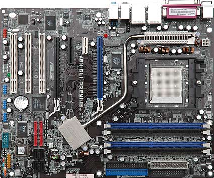  Testowa pyta gwna - Asus A8N-SLI Premium